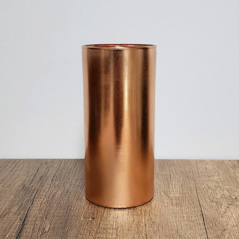 Vase de table en verre fabriqué à la main Zaelen, Rose