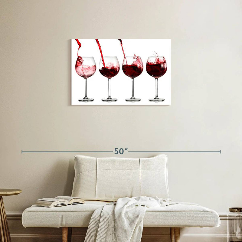 Verres à vin rouge Yarlin, H 20 po x l 30 po