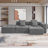 105.5'' L Shaped Modular Sectional Sofa