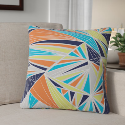 Coussin décoratif intérieur/extérieur rétro tech it out
