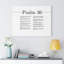In Thy Light Shall We See Light Psalm 36 - Wrapped Canvas Print-2087289379
