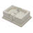 Myhomekeepers 15.5'' White Ceramic Rectangular Bathroom Sink
