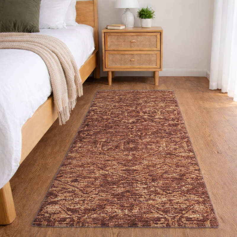 Tapis serpentin haut de gamme Premium ADS40, Argile, Tapis de couloir 2 pi 3 po x 7 pi 6 po