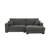Braflin Upholstered Chenille Sofa Chaise Wide Seat Sectional-352235175-352235177