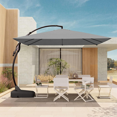 black 9ft patio umbrella Square Patio Umbrella