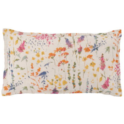 Floral Cotton Pillow Sham