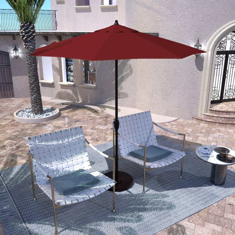 Bala 90'' Market Sunbrella® Umbrella, Spectrum Ruby Sunbrella® Plainweave