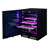 Allavino Reserva Series 50 Bottle Single Zone Built-in Wine Cooler Refrigerator with Black Stainless Steel Door - Left Hinge-88043048