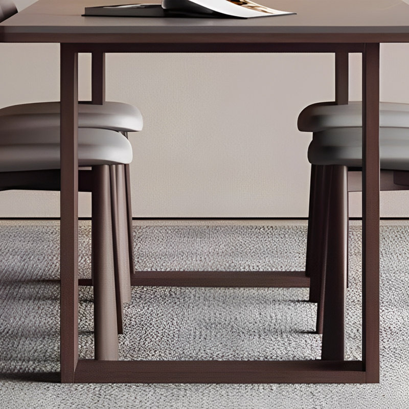 Ensembles de table de salle à manger modernes, H 29,52 po x L 62,99 po x l 31,49 po