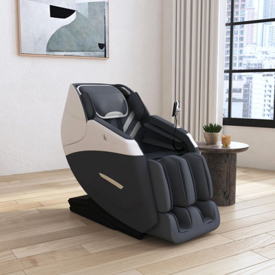 Massage Chair in Charcoal PU