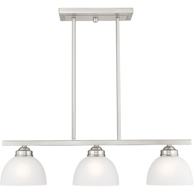 Lustre classique à 3 lumières Carmelindo