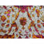 9'x12' Grey Erased Zoroastrian Design Silk with Wool Hand Knotted Rug 40F57CF9487B4CFCB485798D3A533753