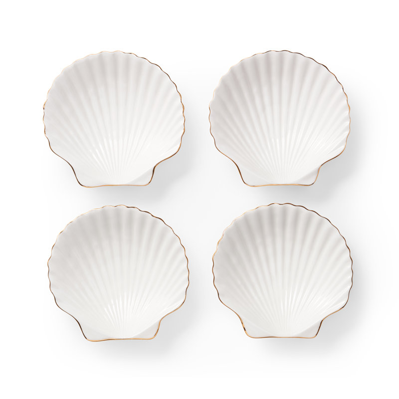 Assiette à hors-d'œuvre 6 po Shell