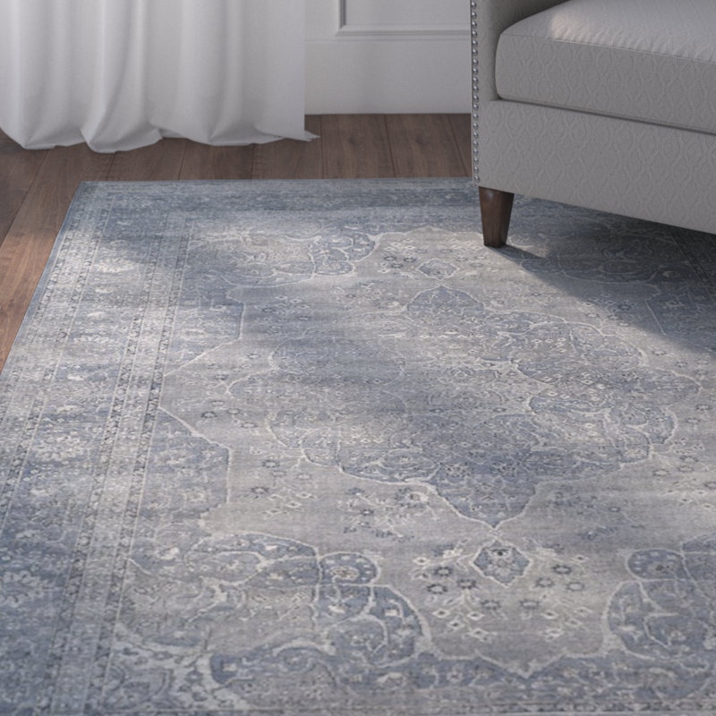 Tapis oriental performance rétro Mancia, Rectangle 5 pi 1 po x 7 pi 6 po
