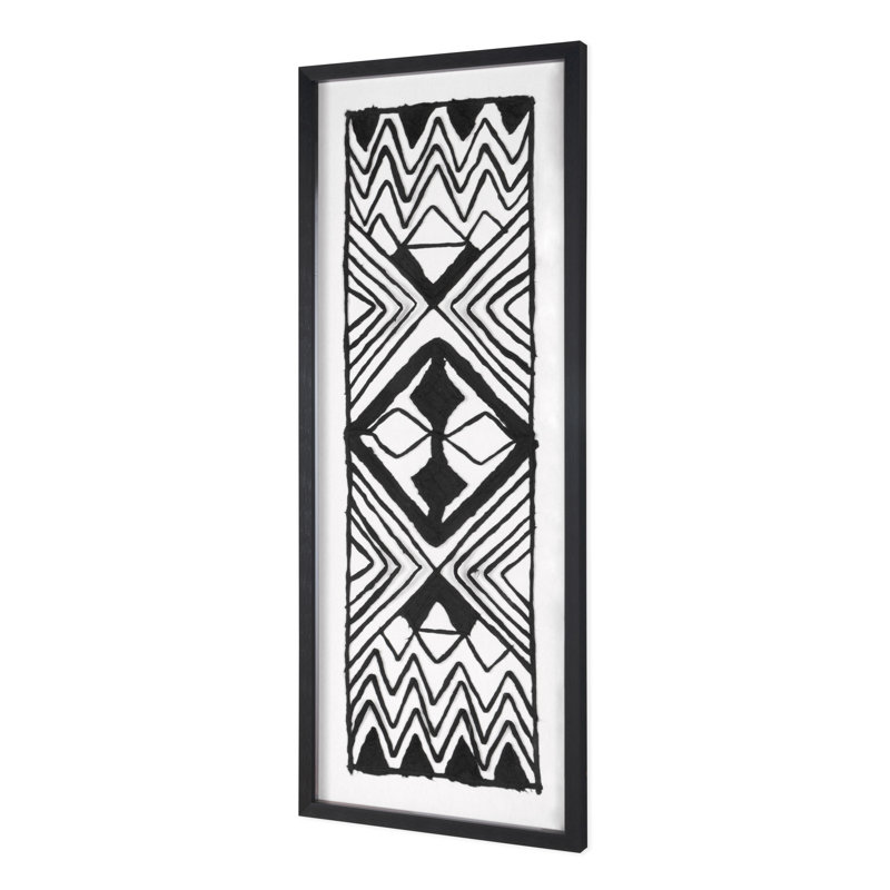 Boîte à ombre moderne tribale