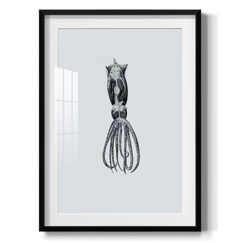 Huntington Gardens - Toile tendue avec châssis, H 25,5 po x l 17,5 po, Noir