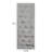 Poly Chenille Lounge Floor Pillow Cushion Grey 27" X 74"-119336090-119336093