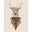 Deer with Brown Coat - Brown Animals Canvas for Home Decor