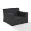 Chaise de terrasse avec coussins Reinhardt