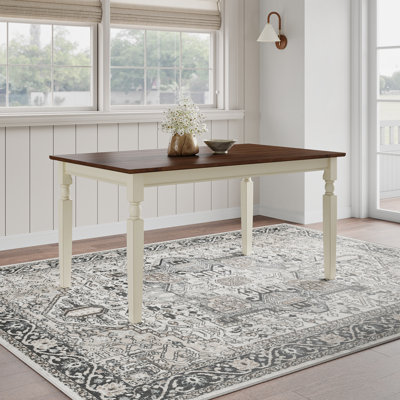 Romford Solid Wood Base Dining Table