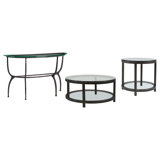 Metal Designs 2 - Piece Coffee Table Set