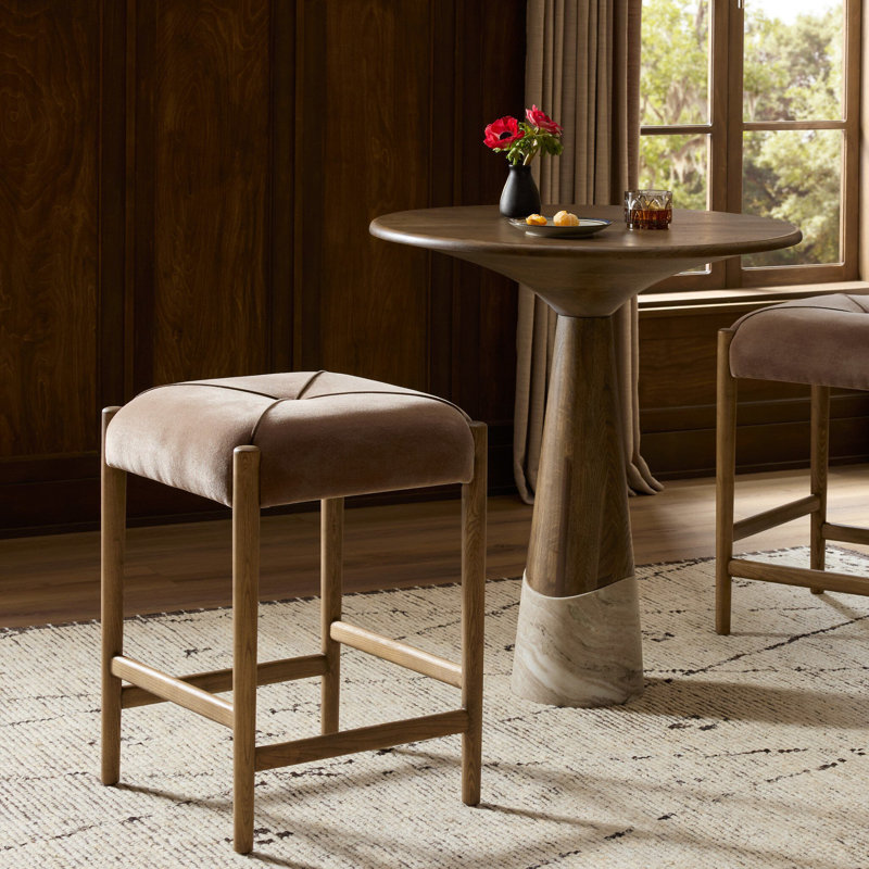 Auden Upholstered Accent Stool