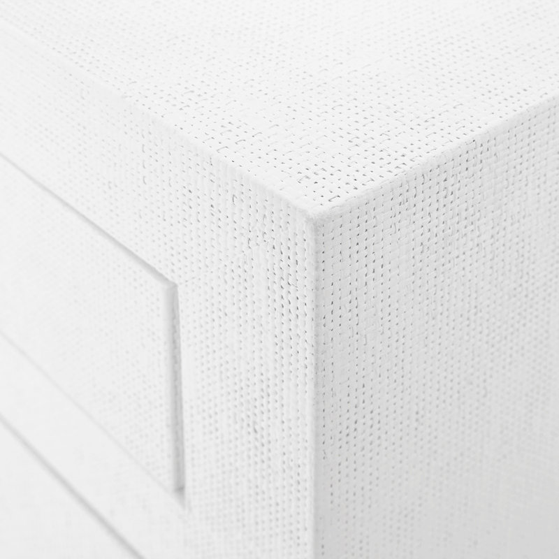 Frances Accent Chest, White