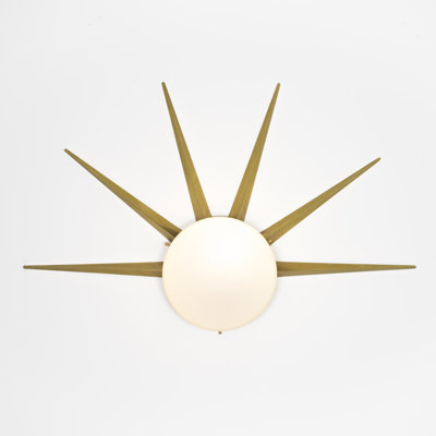 1 - Light LED Flush Mounted Sconce