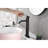 Matte Black Single Hole Deck Mount Faucet - Bathroom Sink Handle Tap-121628804