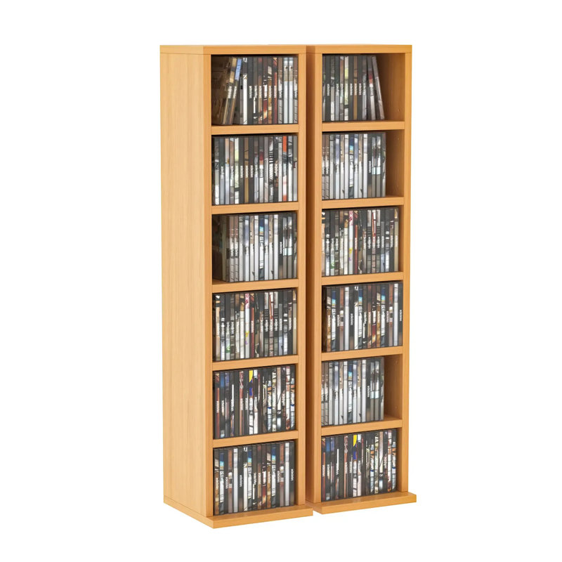 88.5cm H x 21cm W Standard Bookcase, Beige