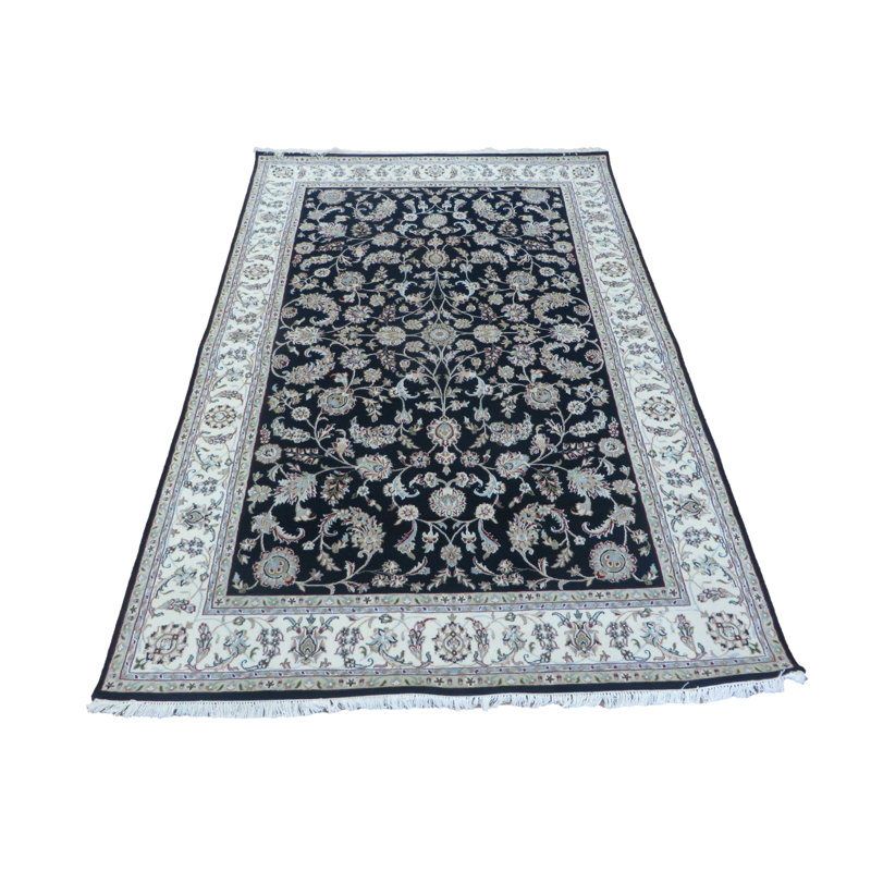 Tapis médaillon Delaynie, Rectangle 6 pi 4 po x 10 pi 2 po