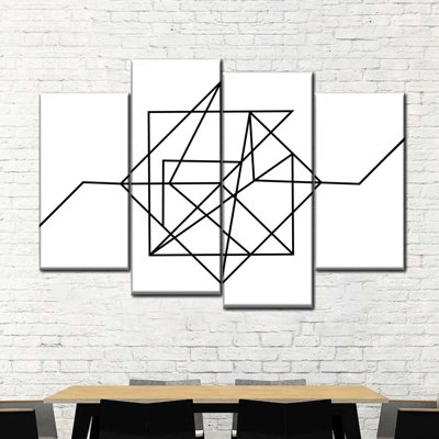 Impression sur toile géométrique Minimalist