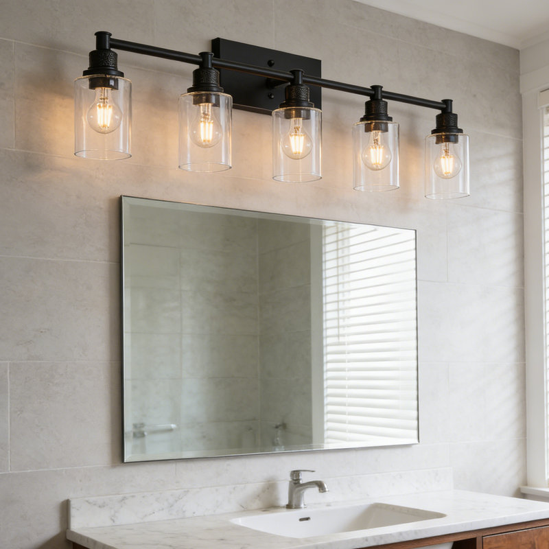Bahrije 5 - Light Dimmable Vanity Light