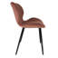 Beallsville 47cm H Tufted Velvet Upholstered Upholstered Back Side Chair in Pink