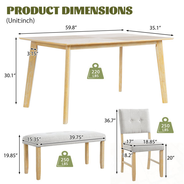 Dimensions du produit