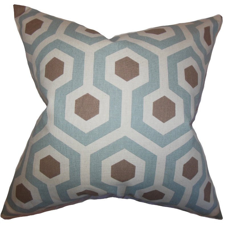 Square Pillow Cover & Insert, Gray, 26" x 26"