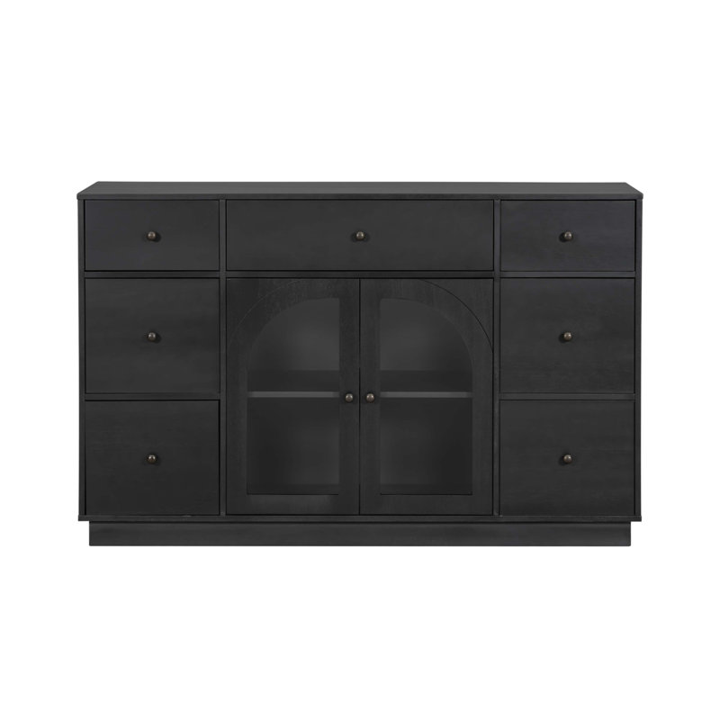 Armoire avec rangement, Noir