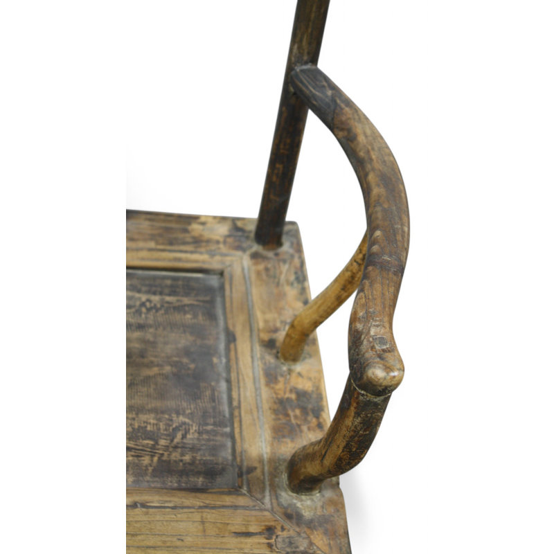 Yoke Solid Wood Arm Chair