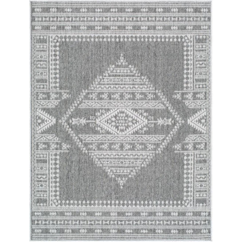 Markevis Machine Woven Area Rug, Rectangle 5'2" x 7'
