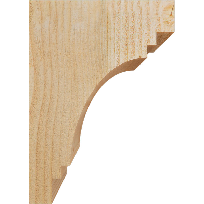 Corbeau Pescadero, H 14 po x l 6 po x P 10 po, Sapin de Douglas, Sciage brut