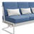 5 - Person Aluminum & Wicker Outdoor Sofa Seating Group With Cushions & Pillows-110222379