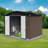 Metal garden sheds outdoor storage sheds-113816869-113816868