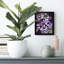 «Purple Dream II», reproduction encadrée de qualité supérieure - Prêt à être accroché-2848088-88268956-97822165-88268955