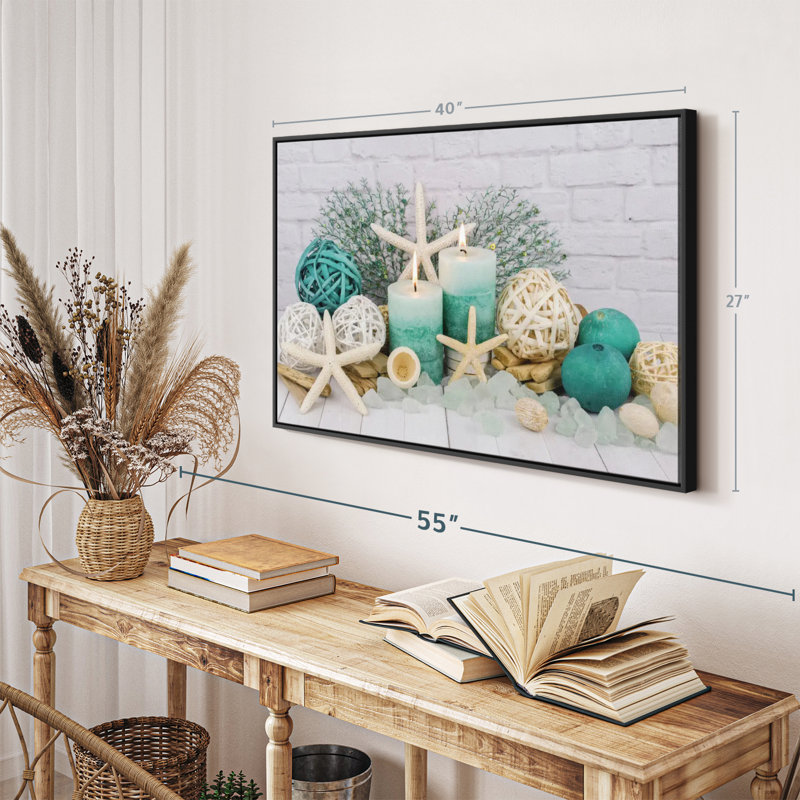 Impression sur toile Beach Concept Spa, H 27 po x l 40 po