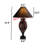 Antique Fabric Cap Bedside Table Lamp