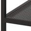 Deimy Glass Top Frame End Table
