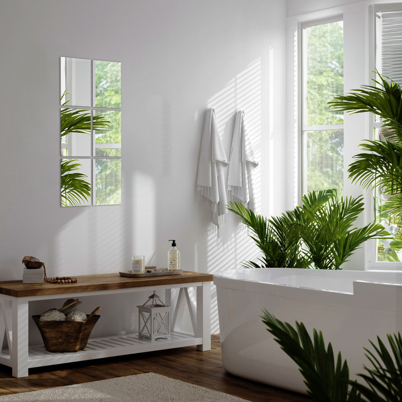 Onida Square Mirror, 30 cm H x 20 cm W