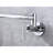 Folding Pot Filler Faucet For Kitchen, Wall Mounted, 360 Swivel, Brass, , Double Handle Design Smooth Water Regulation, Mounted Kitchen Faucet, Feature, Rotation, Brass Made, , Handles Enhanced-1404948730