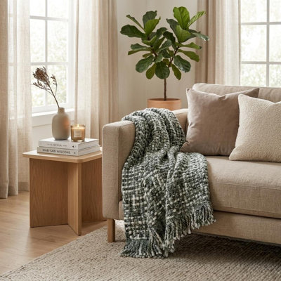 Parkland Collection Mia 52" x 67" Acrylic Blend Throw Blanket