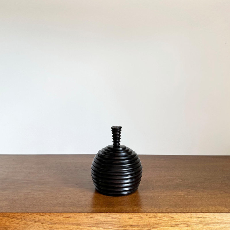 Ebony Wood Vessel - Rovuma Range, Style Three